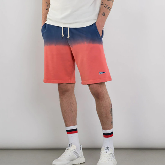 Franklin Marshall Ανδρικό σορτς Dip Dyed Cotton Fleece